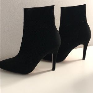 MIA Black Knit Bootie size 6